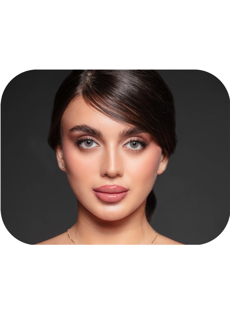 عدسات لاصقة براند ايليت إستخدام شهرى ، زوج فى العلبة  لون فوج - Image 2